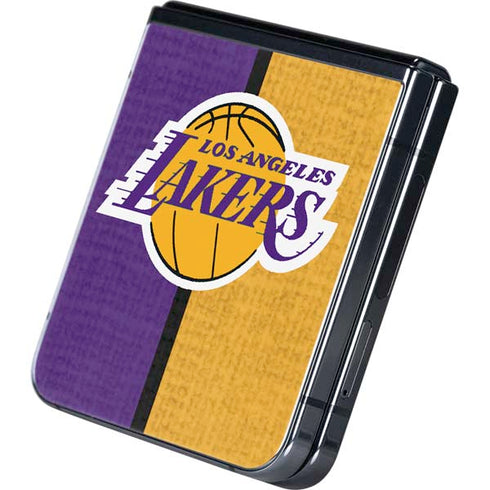 NBA Los Angeles Lakers Canvas Galaxy Z Flip5 5G Skin